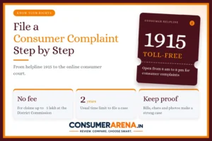 How to File a Consumer Complaint in India: From Helpline 1915 to Consumer Court