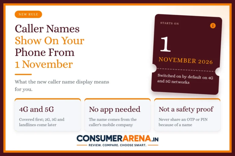 Caller name display on phones from 1 November 2026